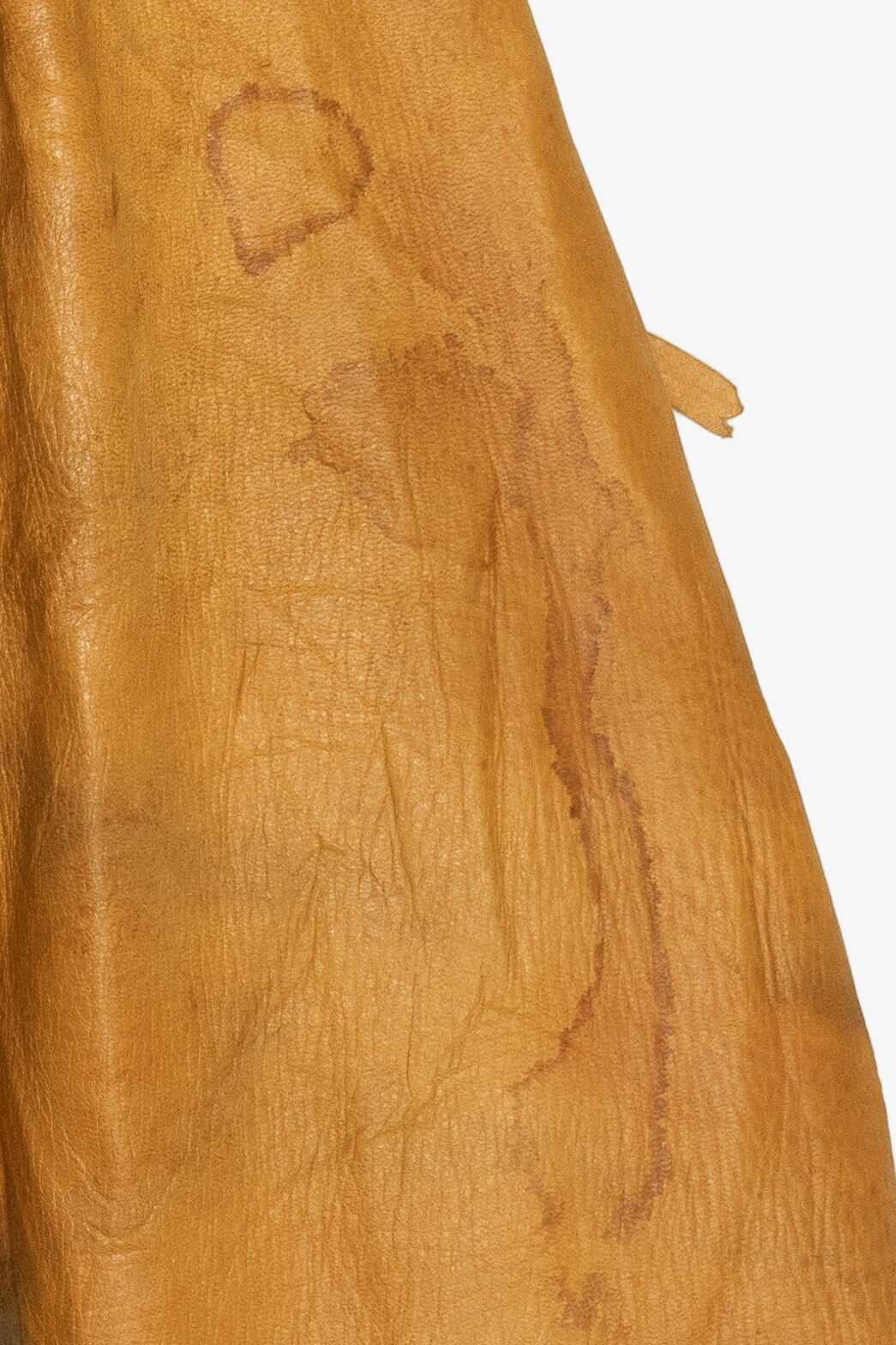 Vintage Distressed Jansha Tanning Co. Fringe Leather Jacket (1970s)