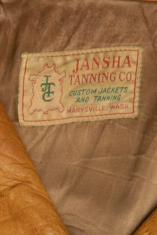 Vintage Distressed Jansha Tanning Co. Fringe Leather Jacket (1970s)