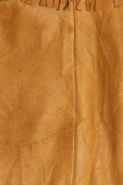 Vintage Distressed Jansha Tanning Co. Fringe Leather Jacket (1970s)