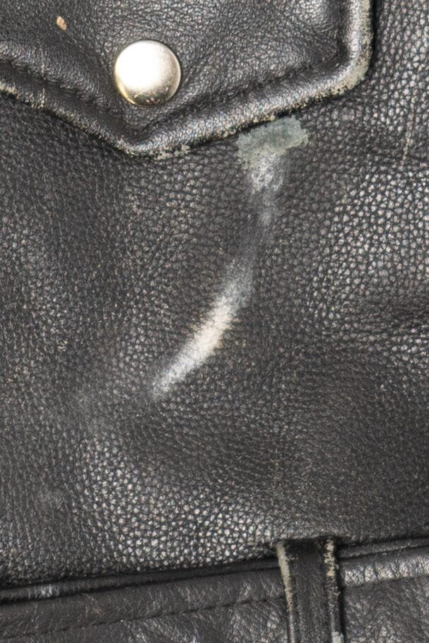 Vintage Distressed Open Road Leather Jacket (1990s)