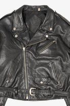 Vintage Black Leather Jacket (1990s)