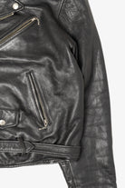 Vintage Black Leather Jacket (1990s)