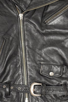 Vintage Black Leather Jacket (1990s)