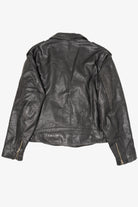 Vintage Black Leather Jacket (1990s)