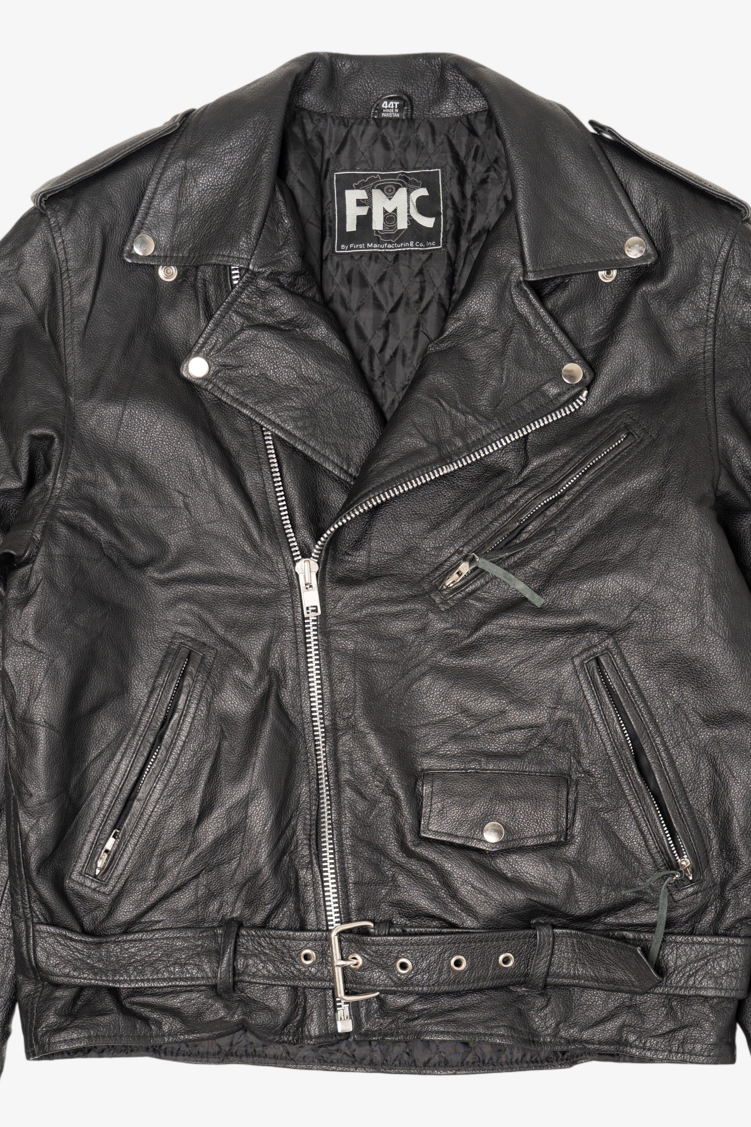 '80s vintage FMC レザーダブルライダース ジャケット 46サイズ 80s vintage FMC レザーダブルライダース ジャケット 46サイズ - メルカリ