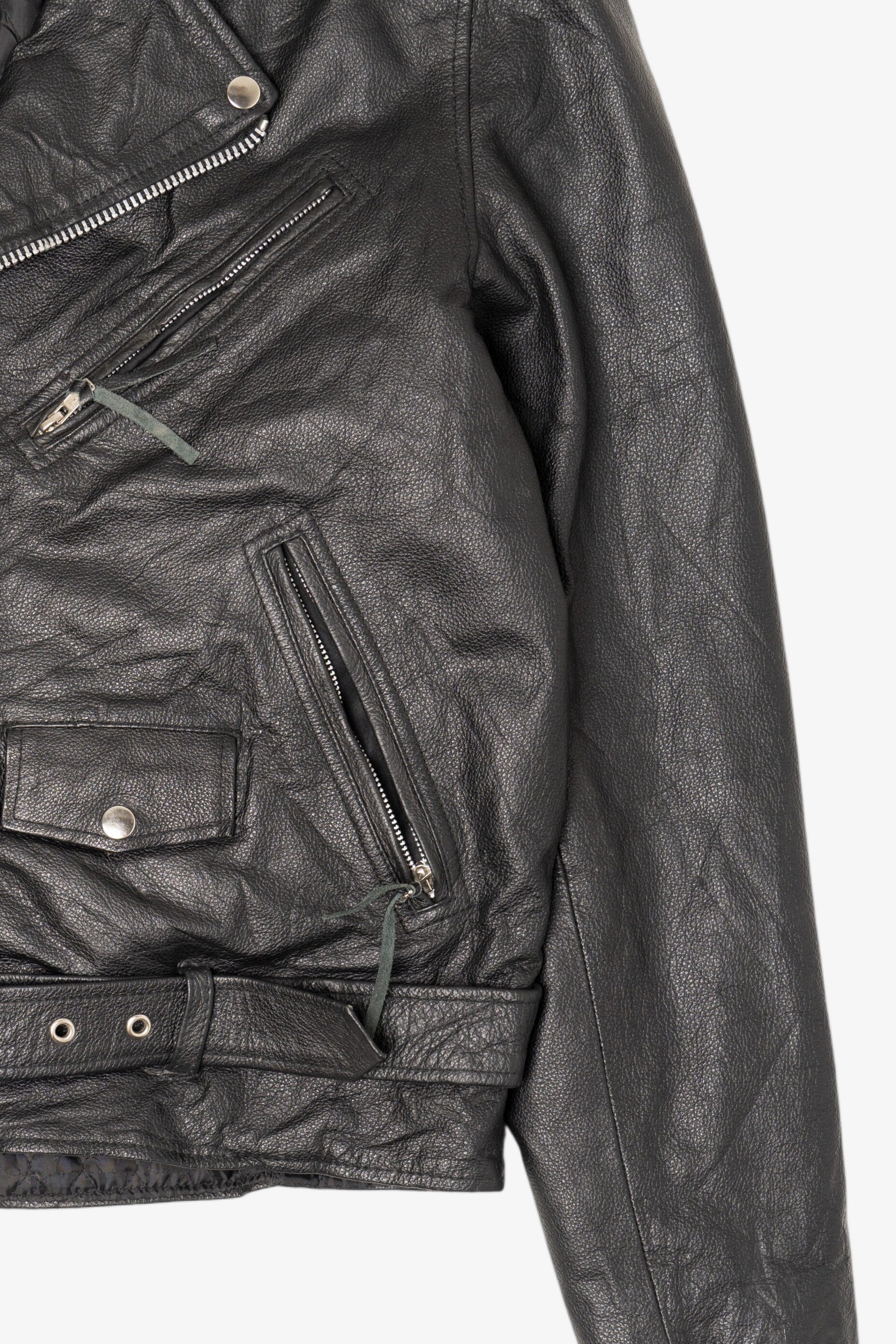 Vintage FMC Leather Motorcycle Jacket (1990s) – Ragstock