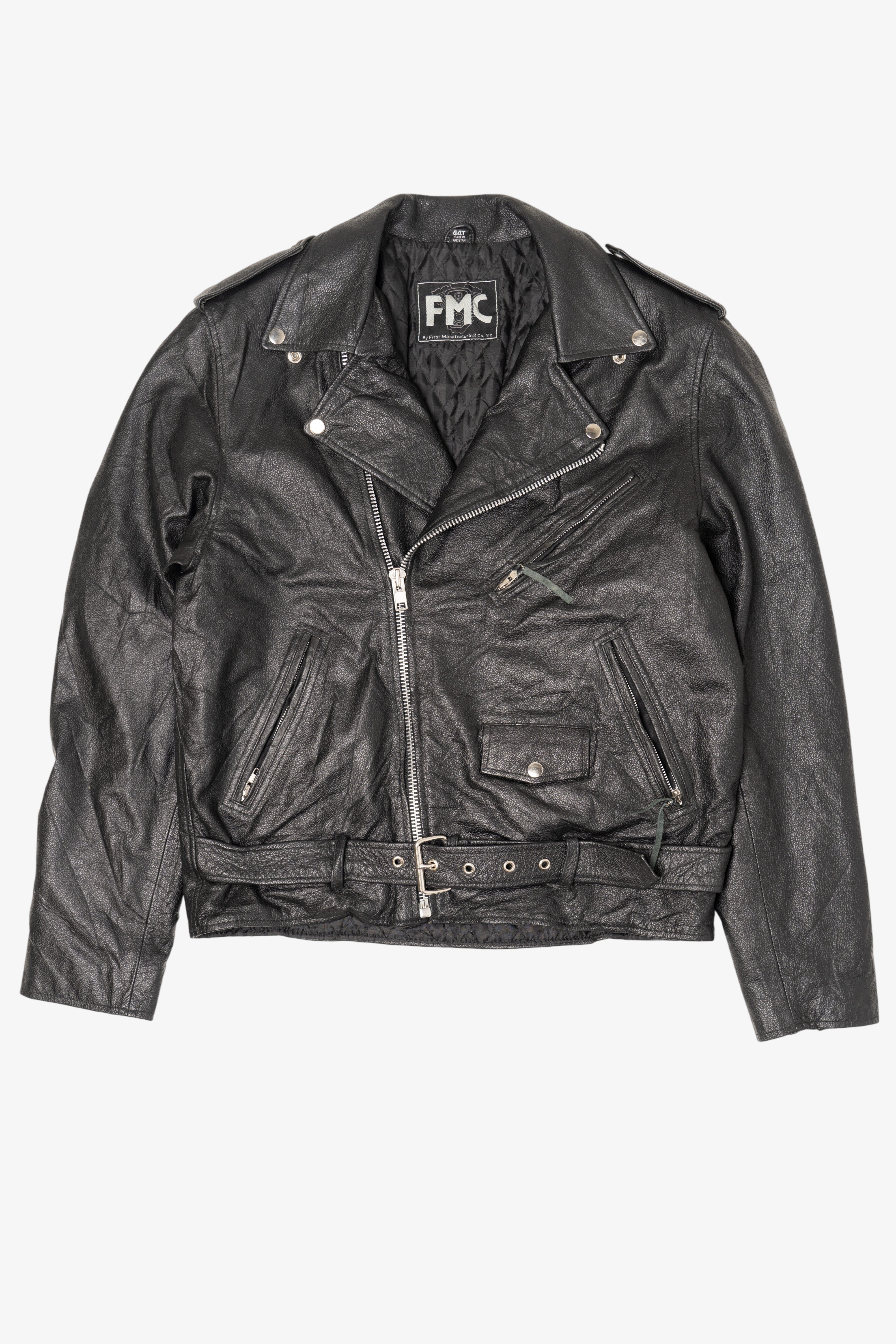 ジャケット・アウター Leather Motorcycle Jacket Vintage RE/DONE Vintage | 50s Leather Moto Jacket