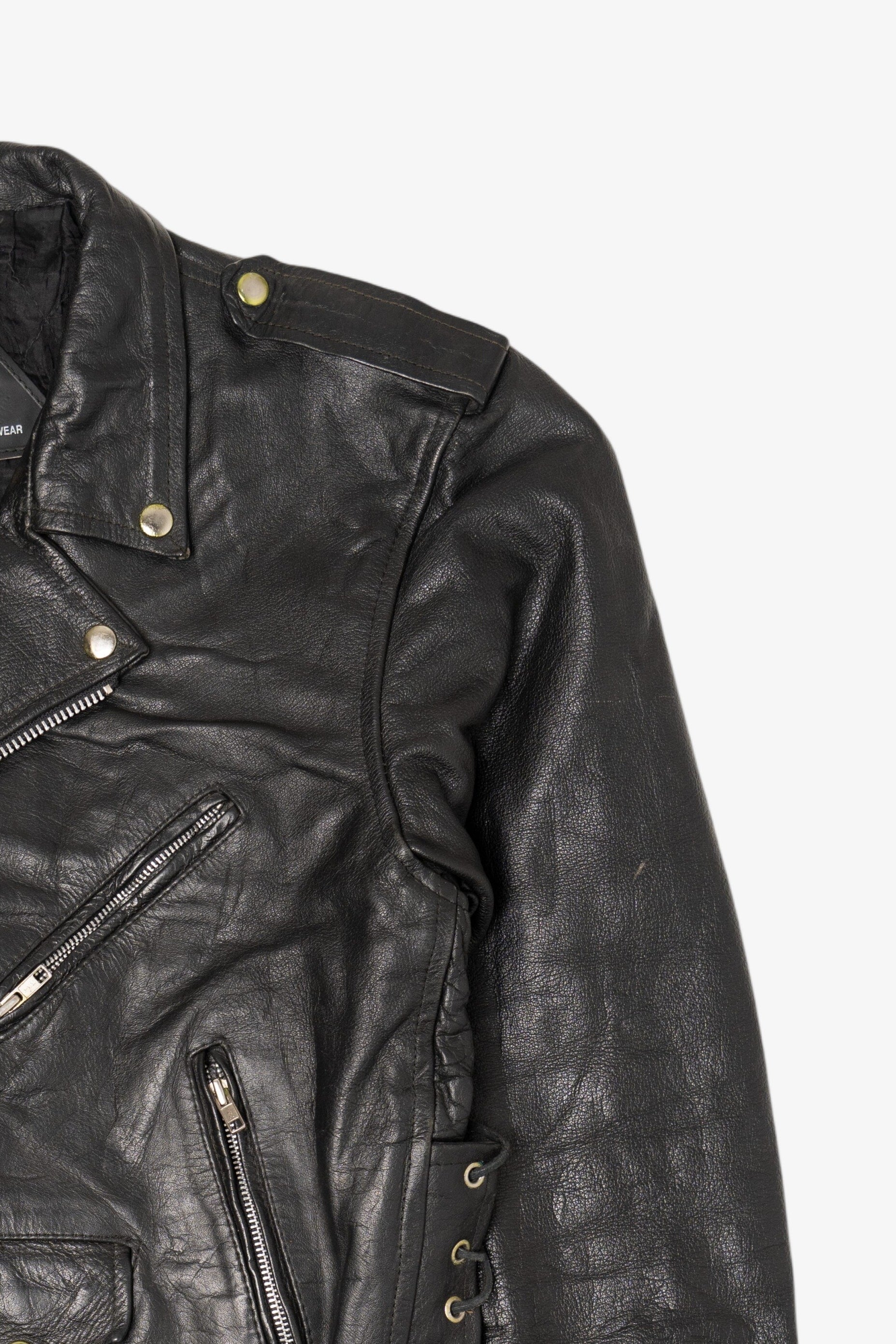 Vintage SK Fashion Leather Jacket (1990s)