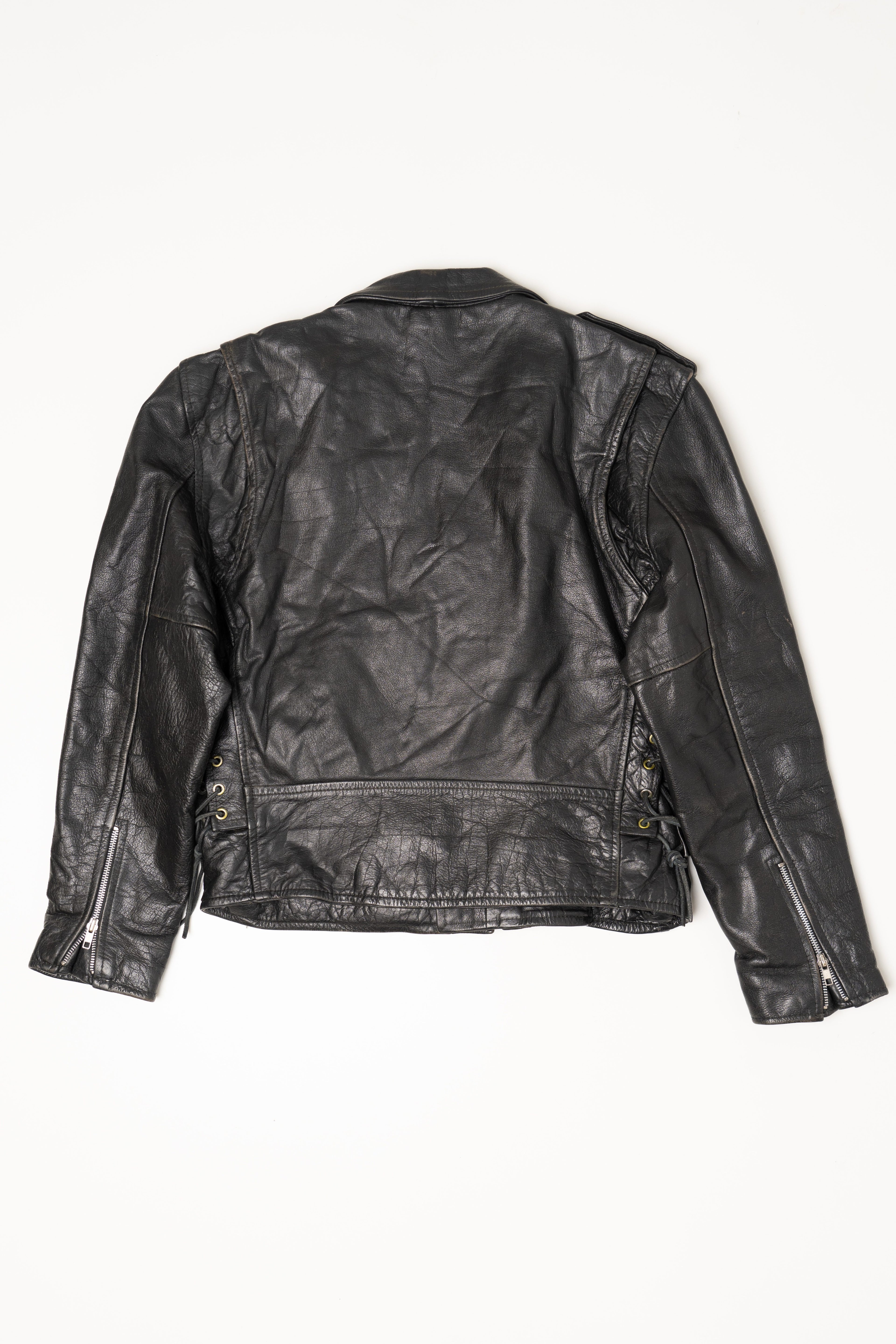 Vintage SK Fashion Leather Jacket (1990s)
