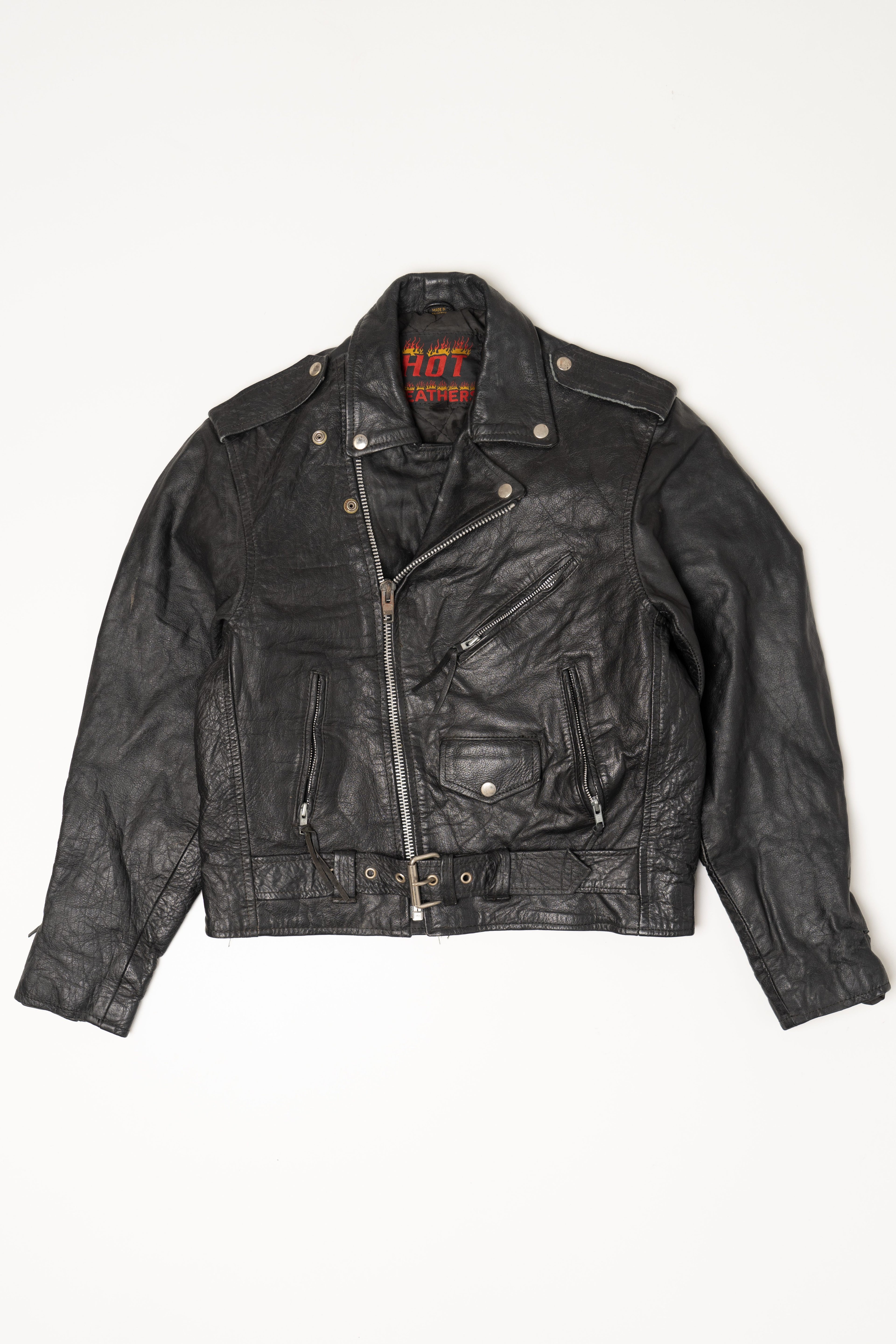Vintage Hot Leathers Leather Jacket (1990s)