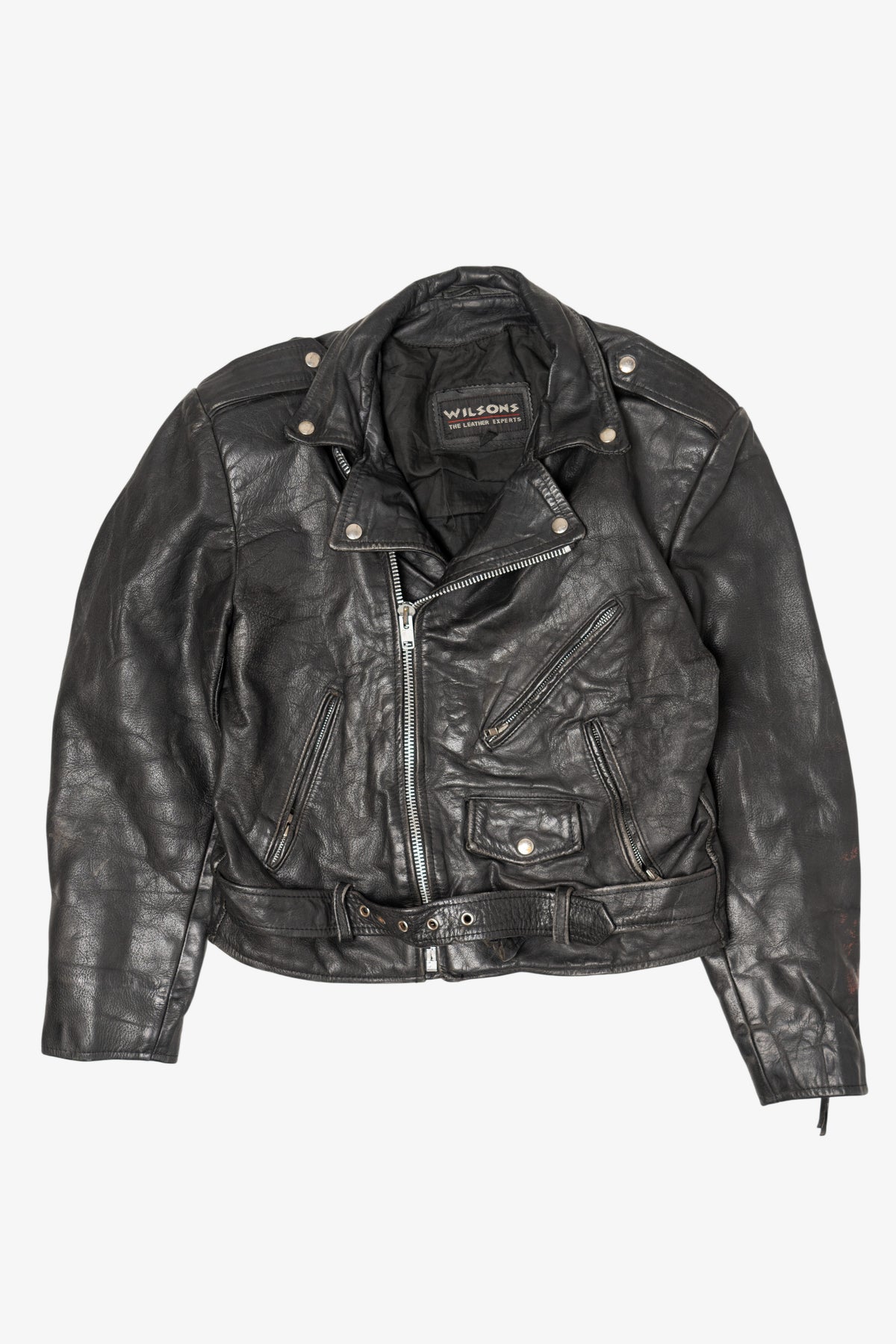 Vintage Wilson Leather Motorcycle Jacket (1990s) – Ragstock