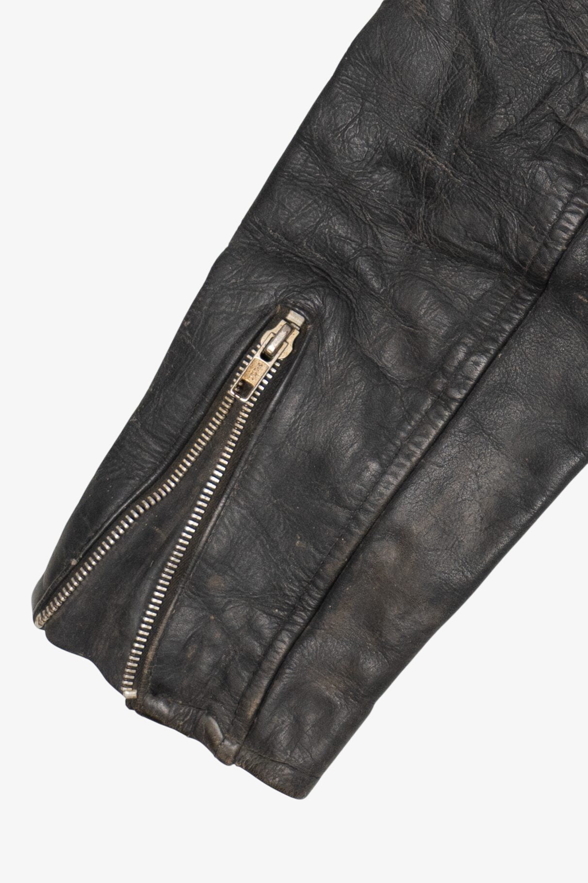 Vintage Kid Sized Leather Motorcycle Jacket (1990s)