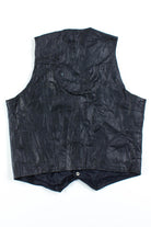 Black Leather Vest 3