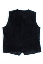 Black Suede Vest