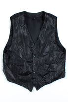 Black Leather Vest 4