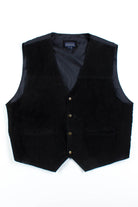 Black Suede Vest 1