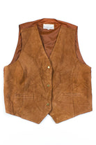 Brown Suede Vest