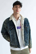Vintage Levi's Sherpa Lined Denim Jacket 1043
