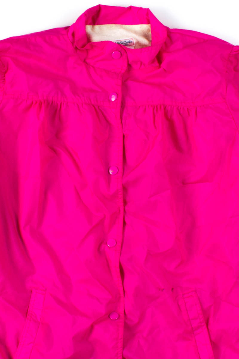 Hot Pink Coach Jacket