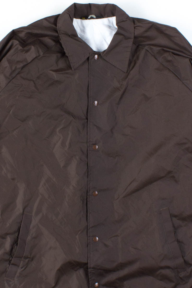 Coffee Brown Coach Jacket