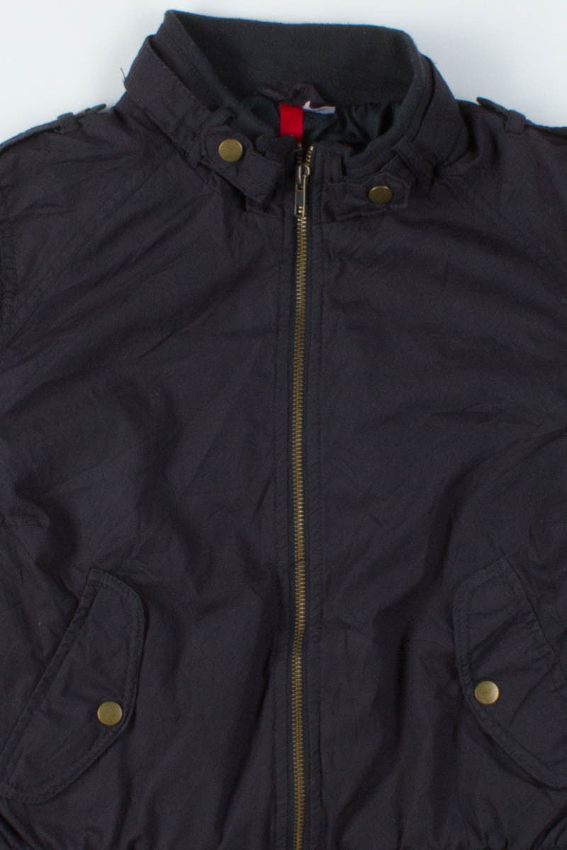 Black Bomber Jacket
