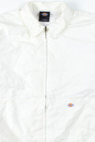 White Oversized Dickies Spring Jacket