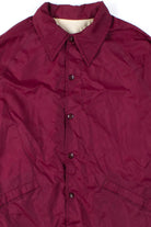 Vintage Burgundy Coach Jacket