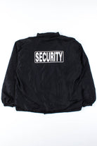 Black Security Jacket