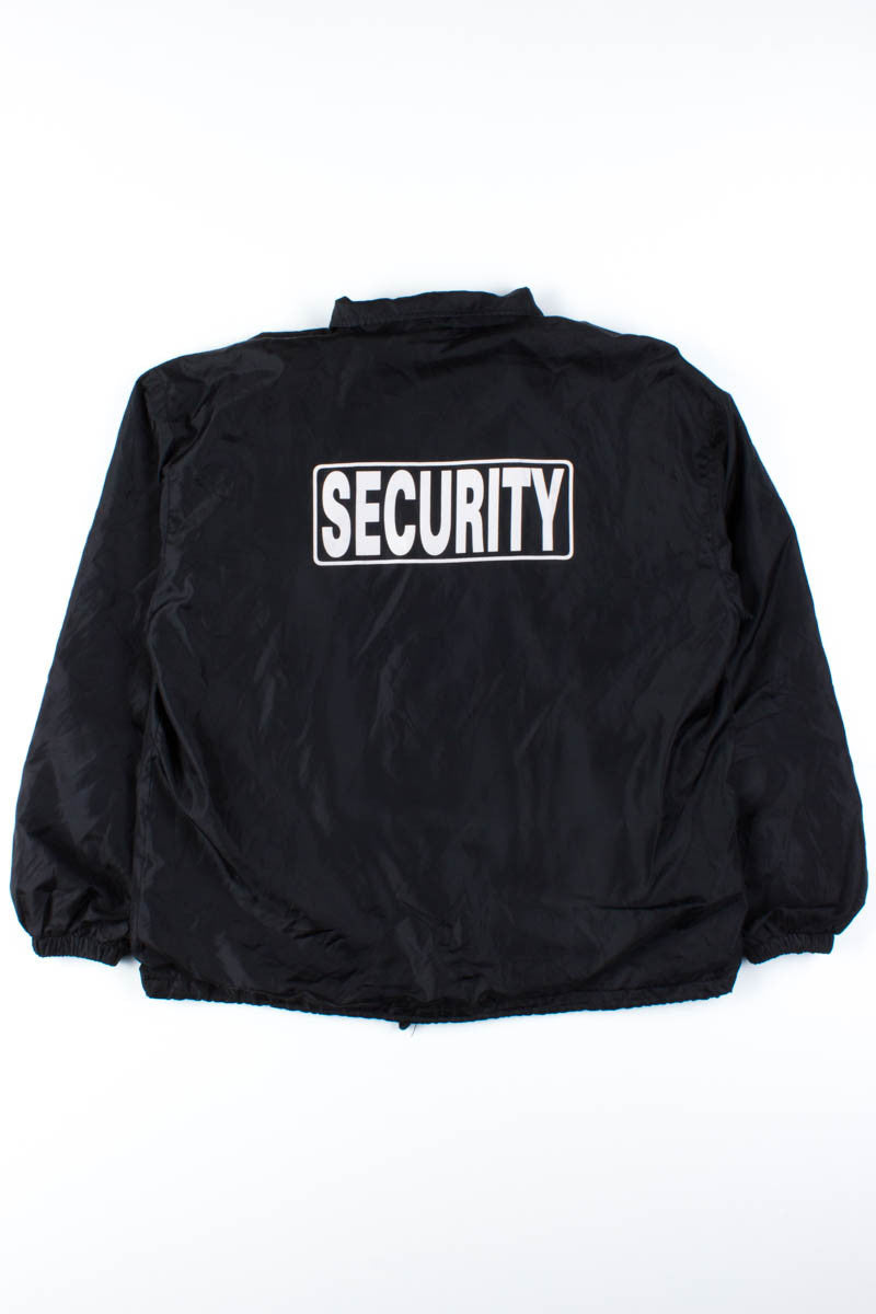 Black Security Jacket