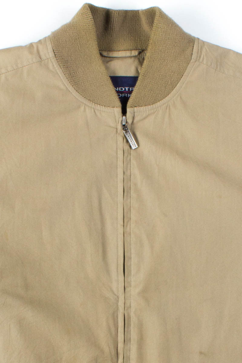 Tan Bomber Jacket