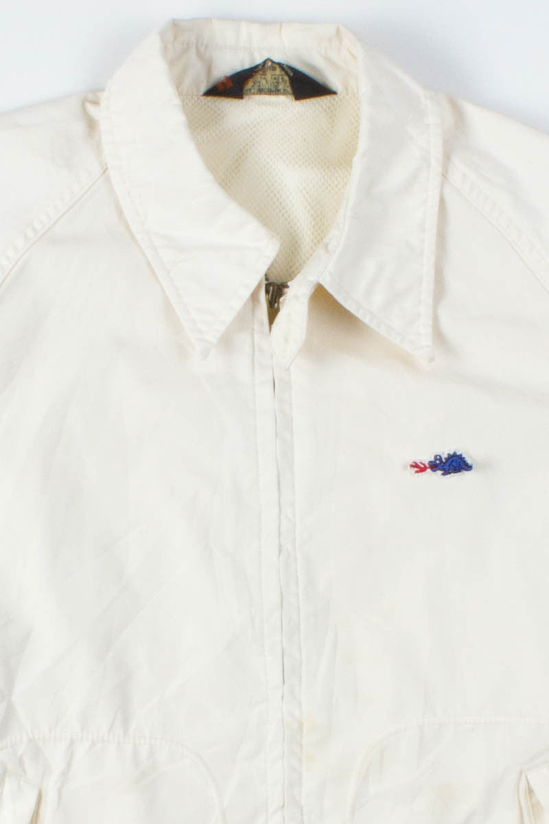 White Dragon Patch Lightweight Jacket