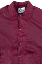 Burgundy Coach Jacket 1
