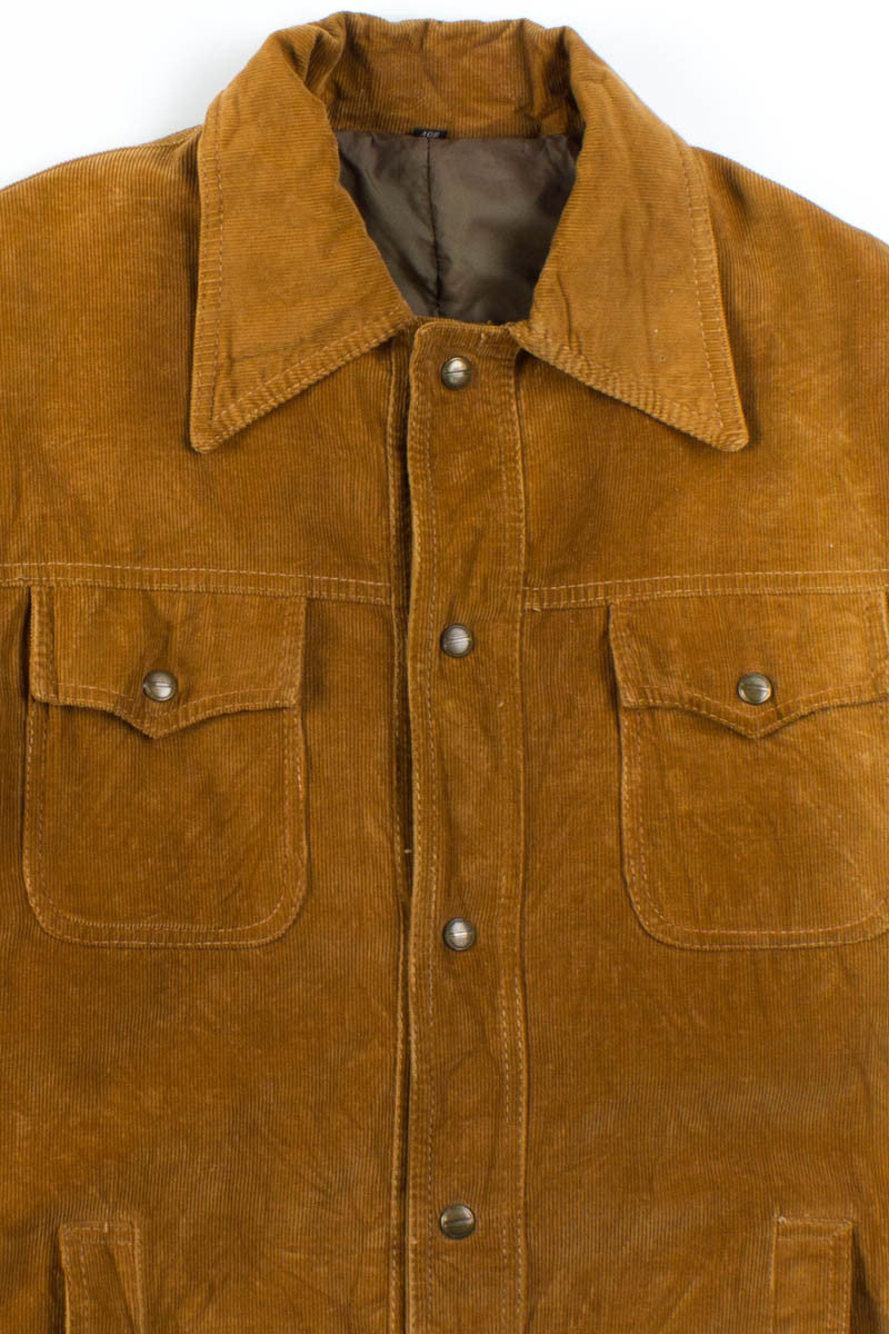 Brown Corduroy Field Jacket