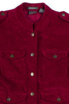 Burgundy Velvet Jacket