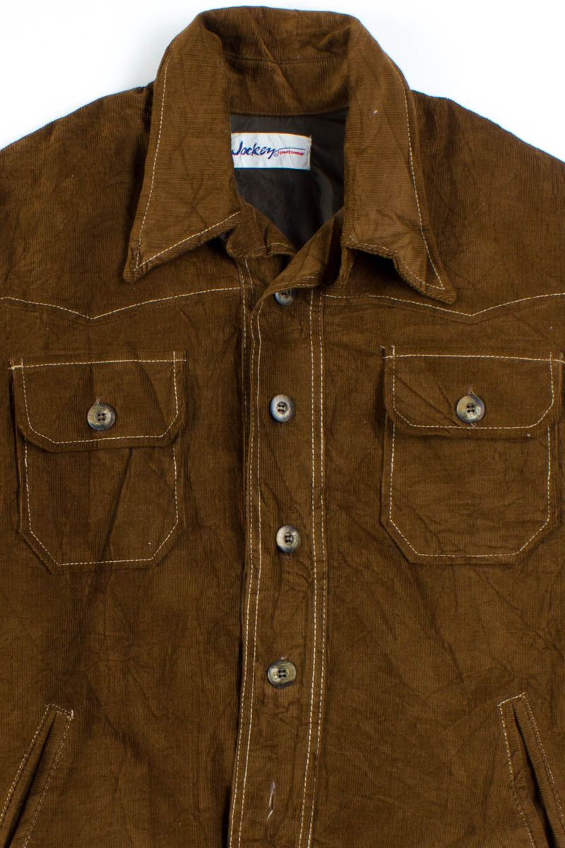 Brown Corduroy Jacket 1