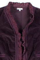 Purple Ruffled Jacket
