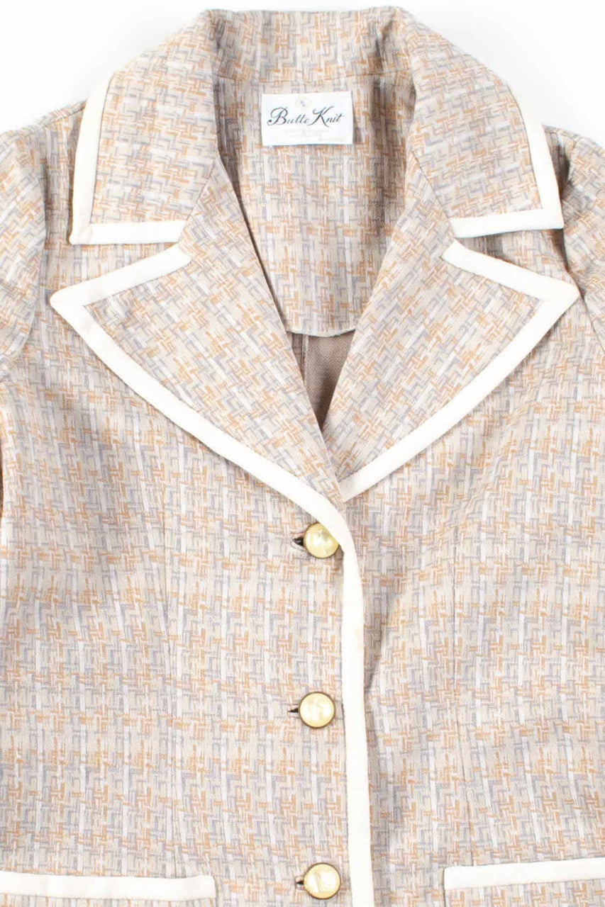 Vintage Women's Textured Trench Coat