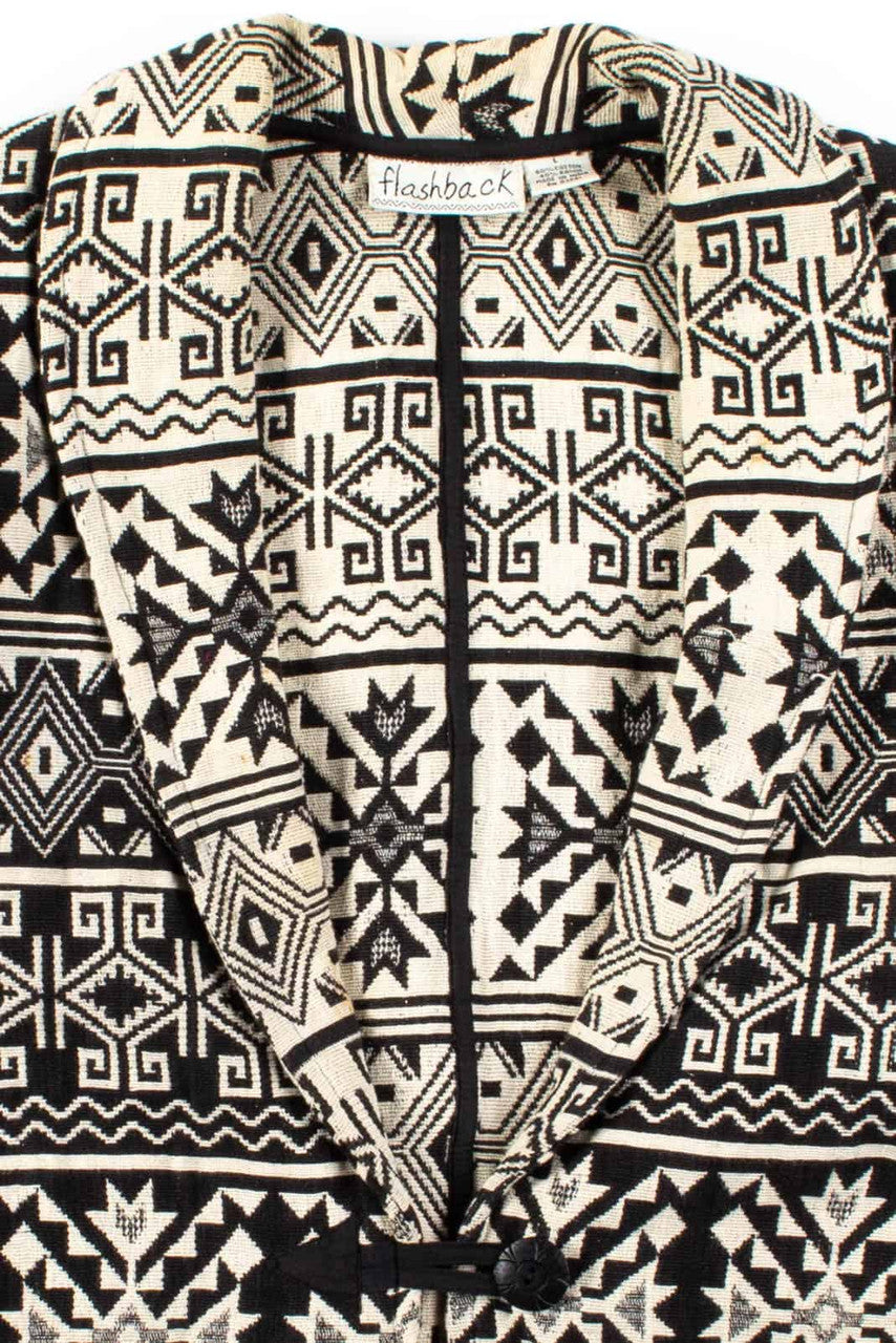 Black & White Pattern Jacket