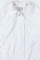 White Long Spring Jacket