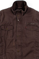 Olive Levi's Sherpa Lined Military Jacket (XXL)