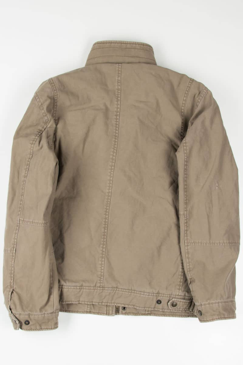 Brown Levi's Sherpa Lined Military Jacket