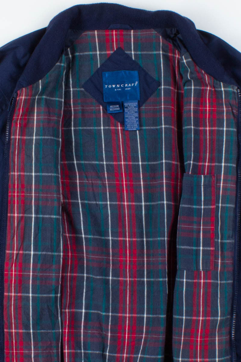 Navy Harrington Jacket