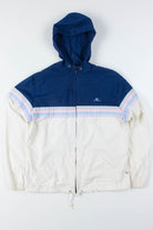 Pastel Stripes Hooded Spring Jacket