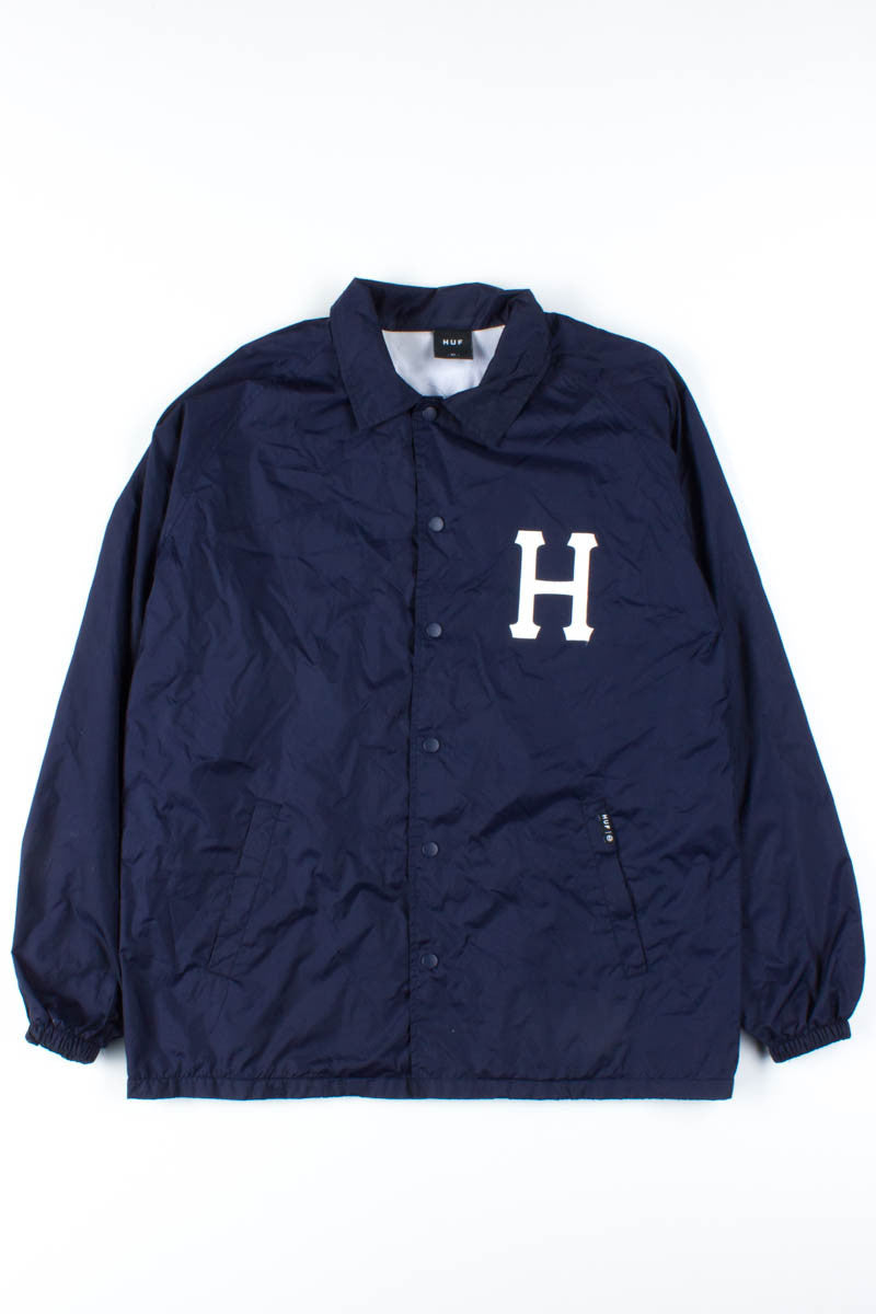 "Huf" Navy Coach Jacket