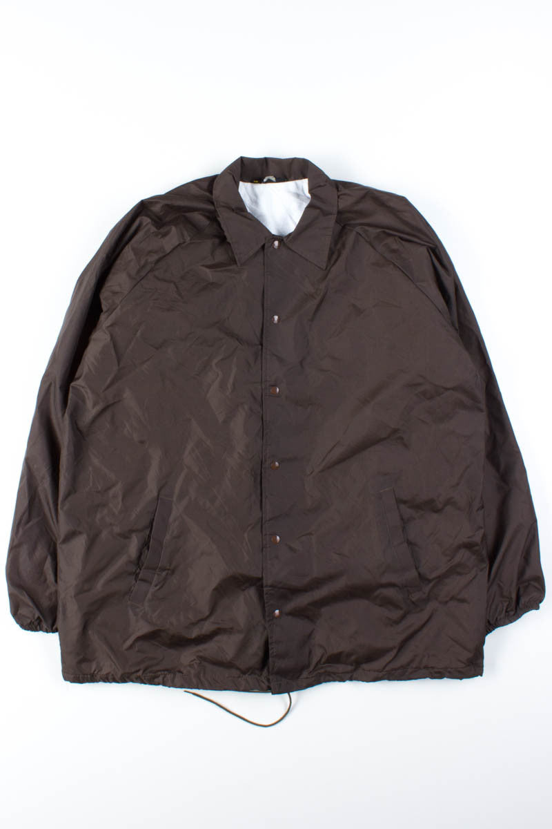 Coffee Brown Coach Jacket