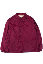 Vintage Burgundy Coach Jacket