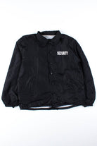 Black Security Jacket