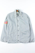 American Flag Patch Coach Jacket