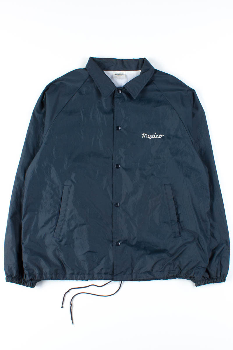 "Mexico" Snap Front Nylon Jacket