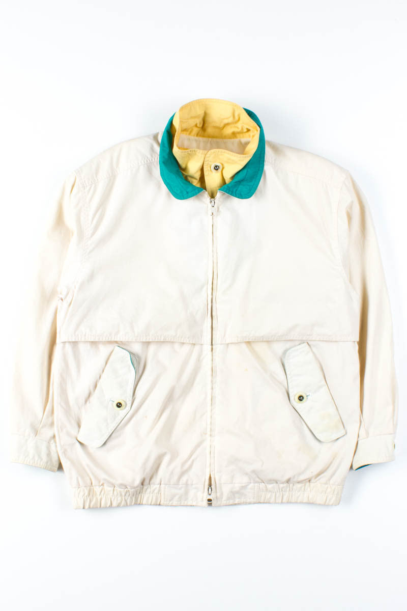 Double Collared Harrington Jacket